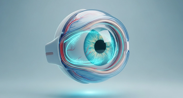 Eye Health and Nutrition – Scientific Illustration